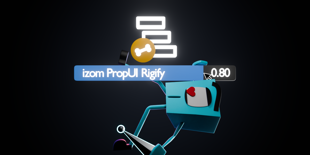 izom PropUI Rigify banner